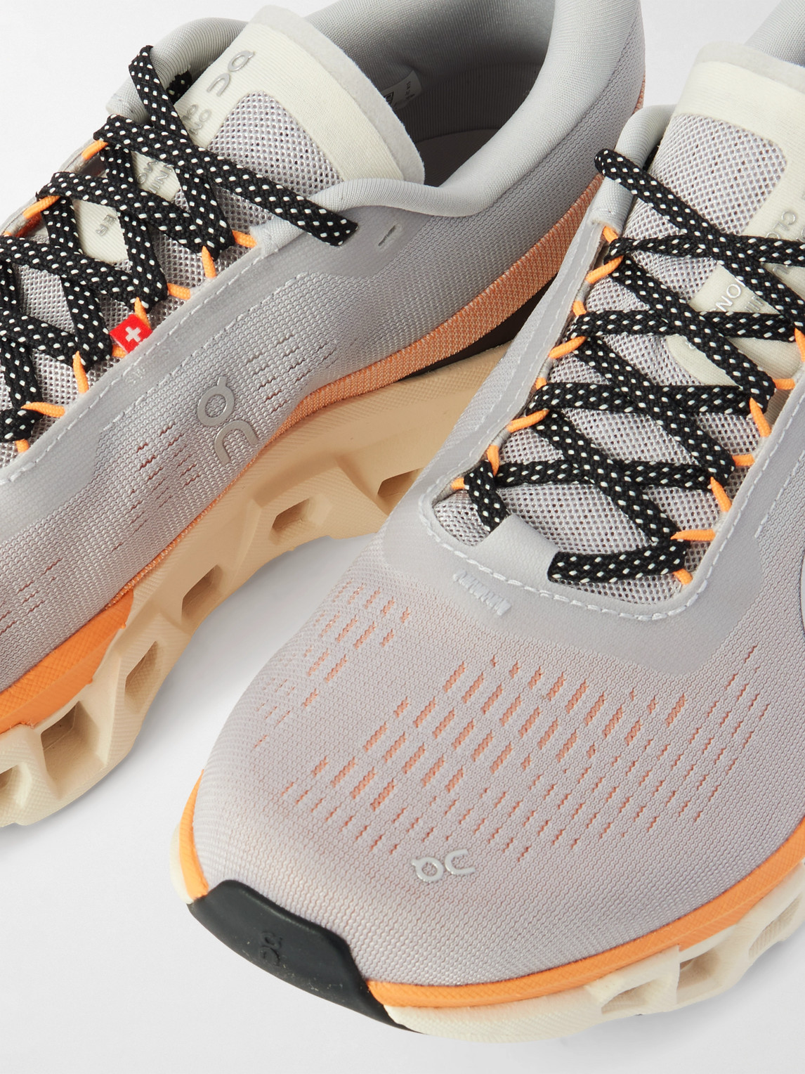 On Cloudmster 2 Rubber-trimmed Mesh Running Sneakers In Gray