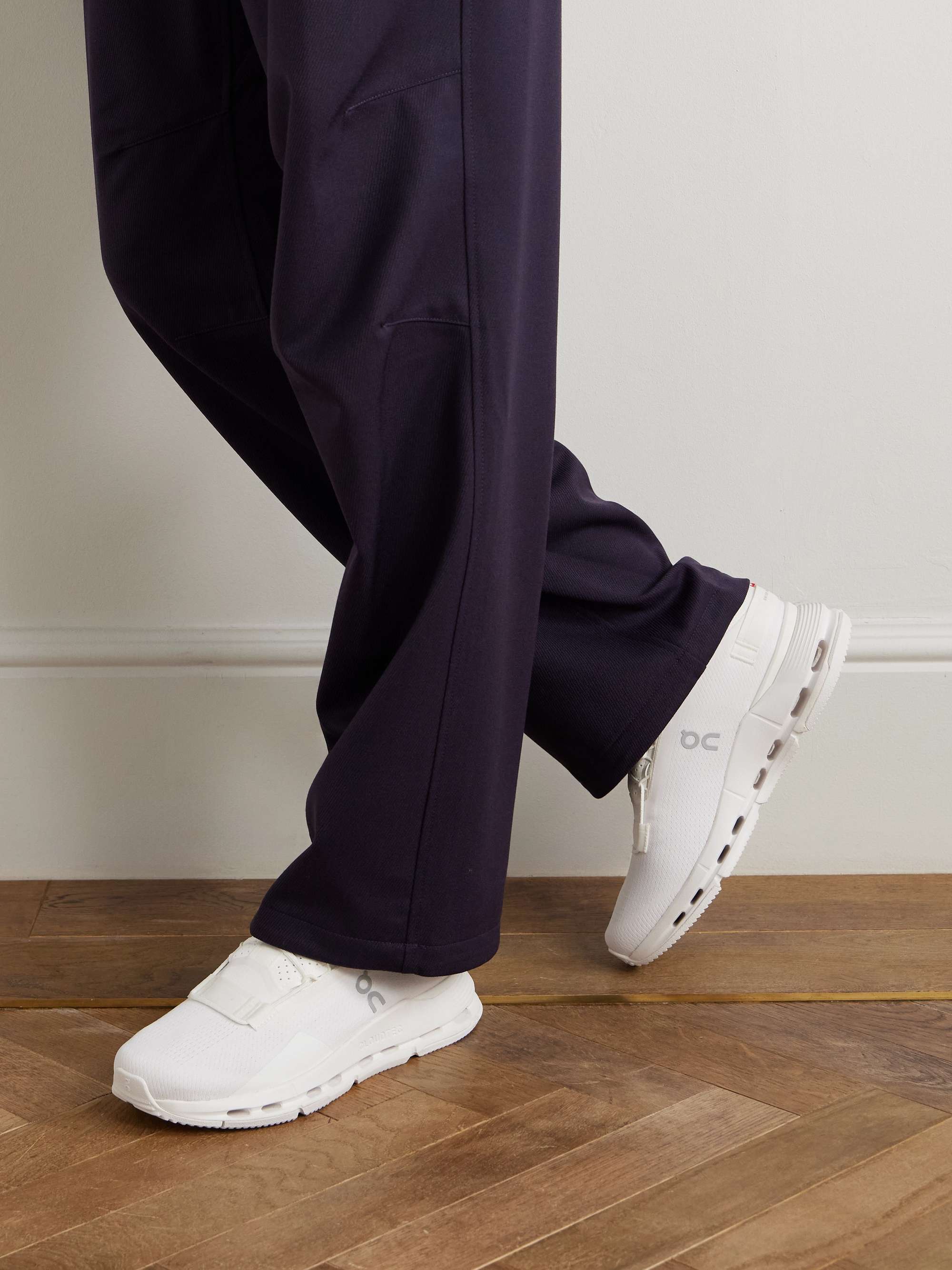 ニャメロ ON Cloudnova 2 Stretch-Knit and Mesh Running Sneakers for
