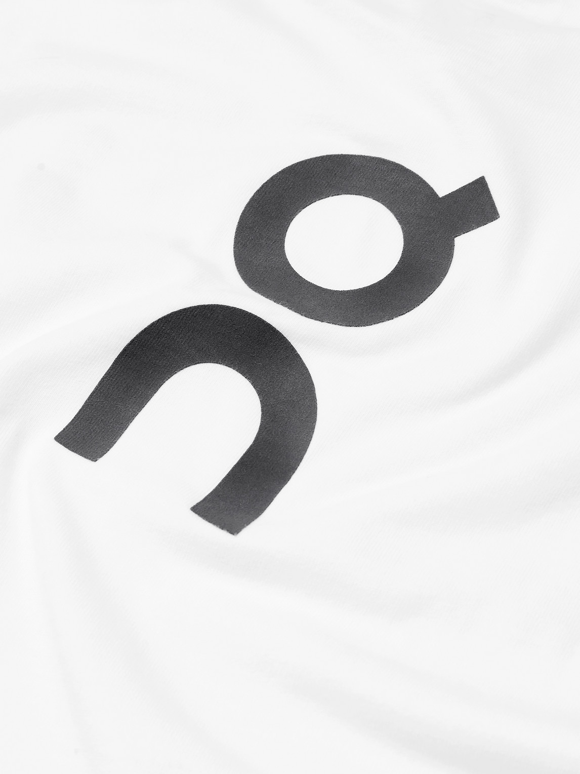 On Court Stretch Recycled-jersey T-shirt In White