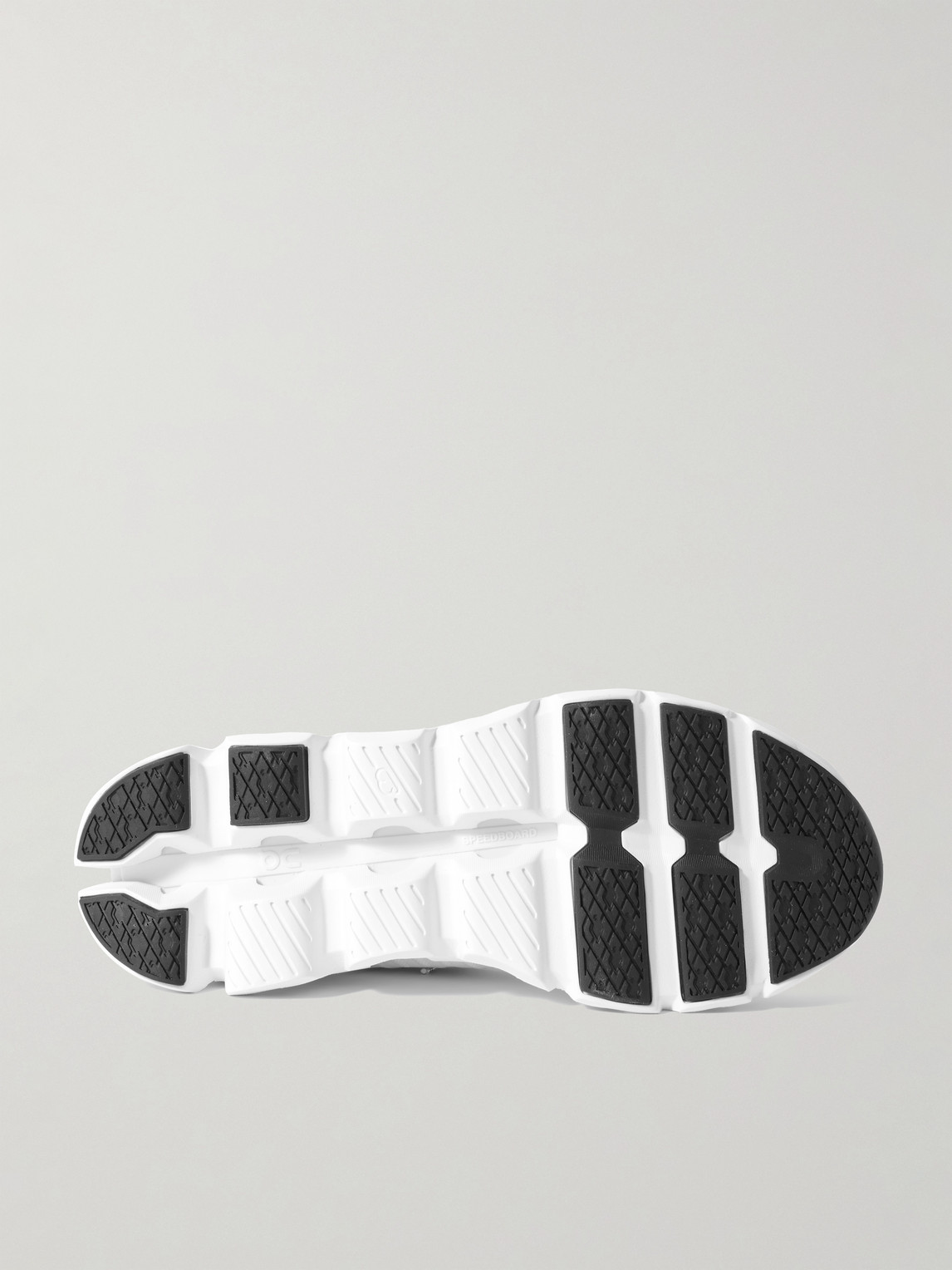 On Cloudswift 4 Rubber-trimmed Stretch-knit Running Sneakers In White