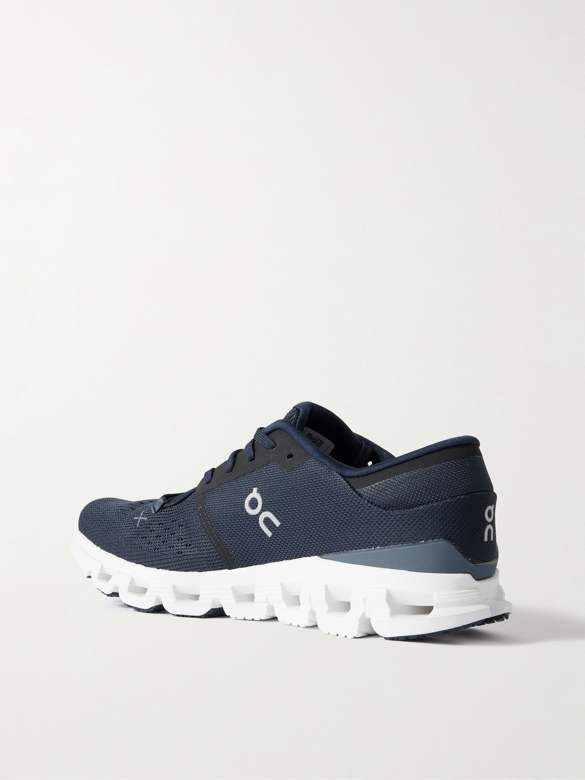 On Cloud X 4 Rubber-trimmed Mesh Running Sneakers In Blue