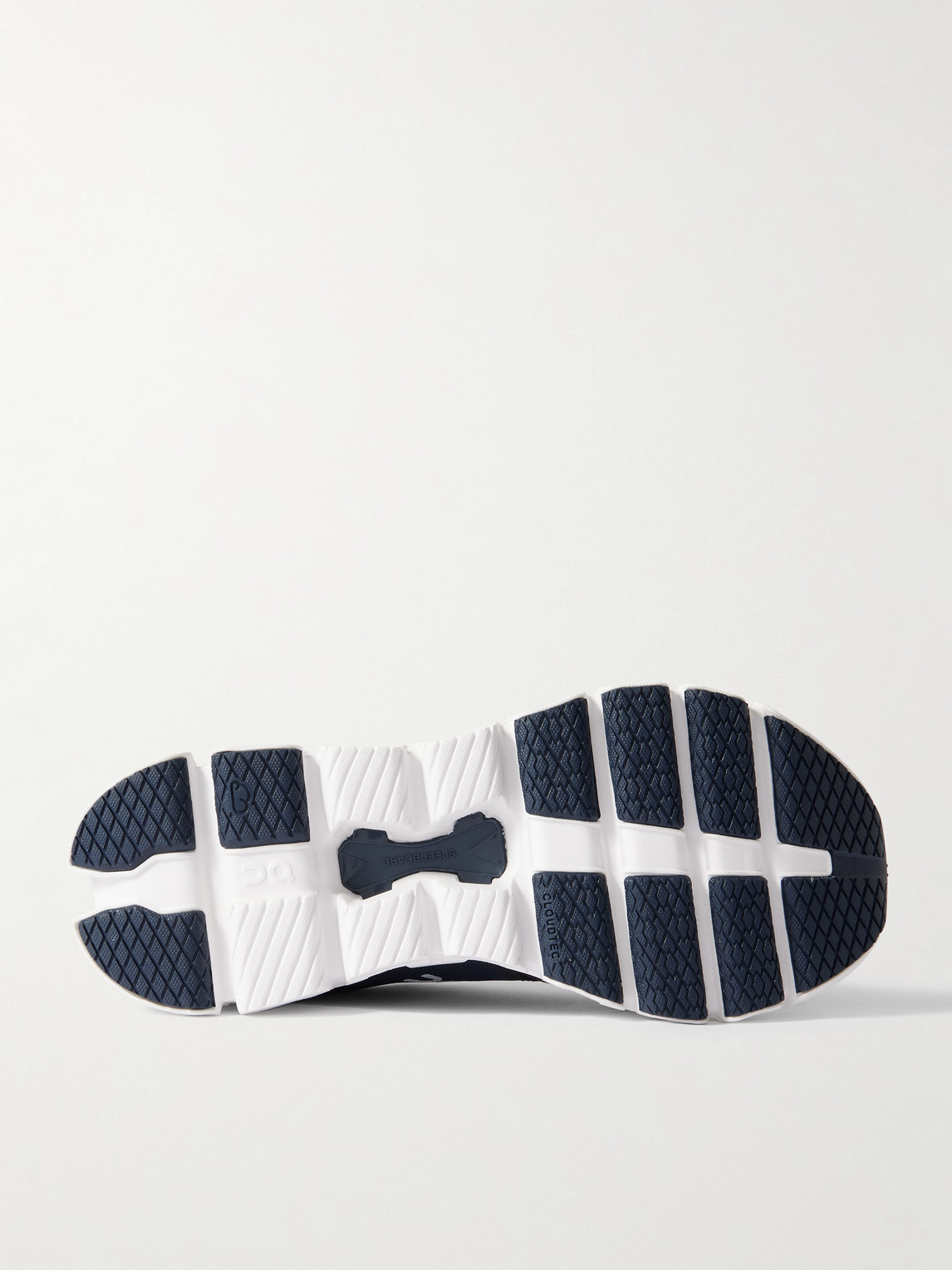 On Cloud X 4 Rubber-trimmed Mesh Running Sneakers In Blue