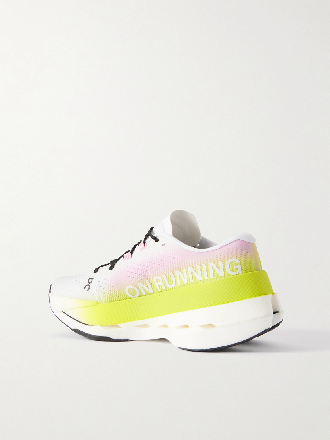 On White & Green Cloudboom Max Sneakers In Multi