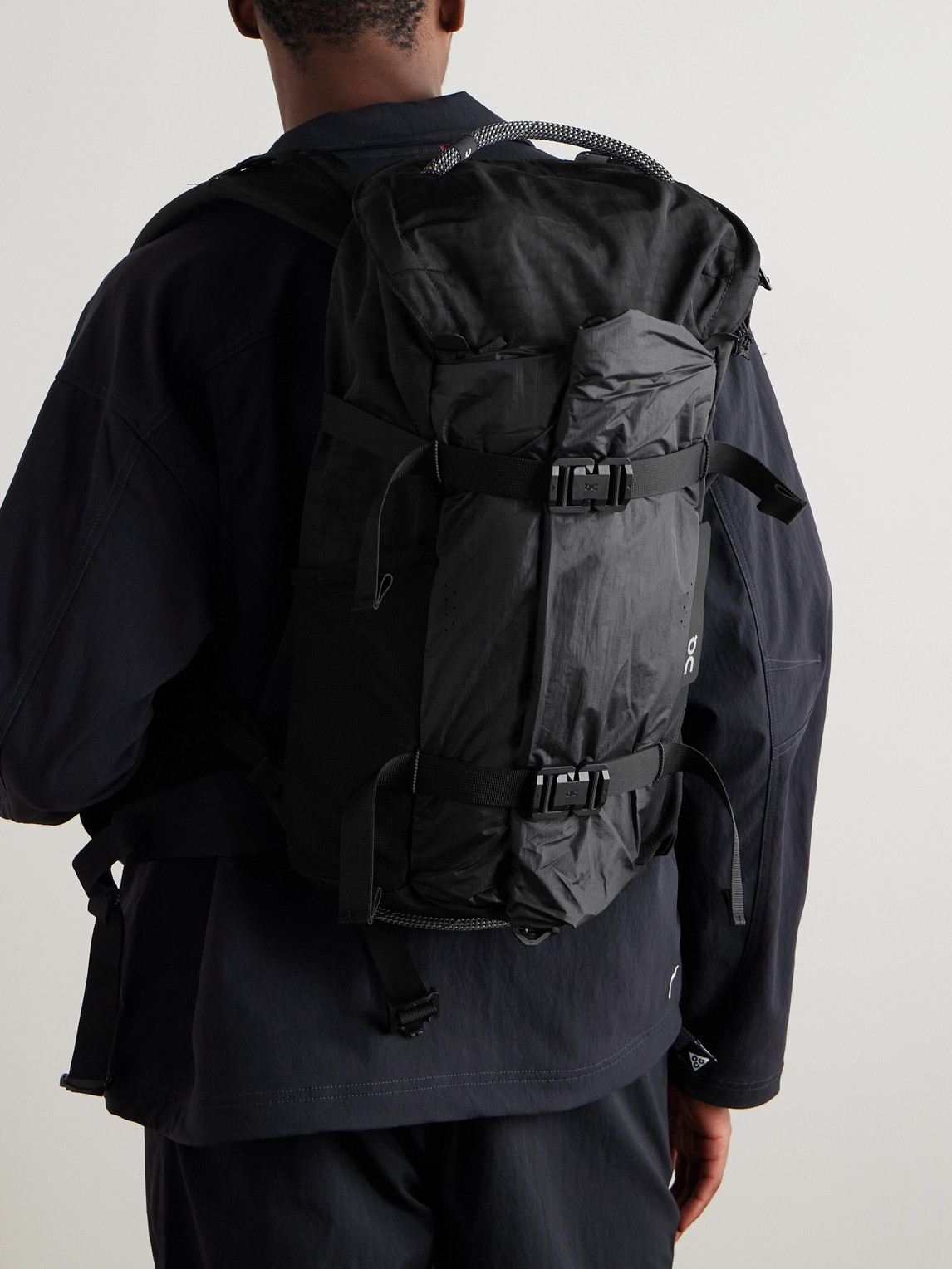Speed Pack Elite Mesh-Trimmed Shell and Canvas Backpack — 2