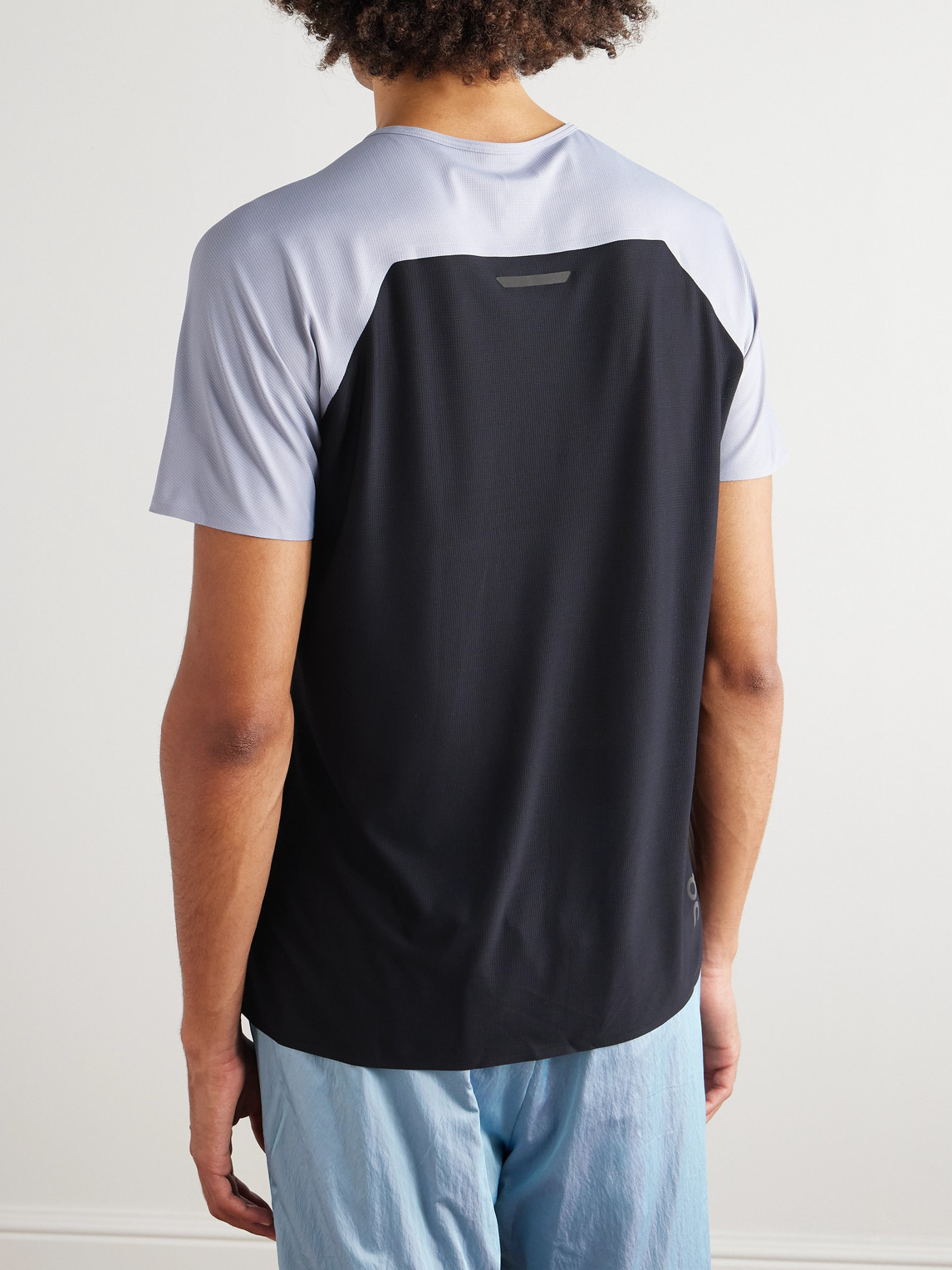 On Performance-t Stretch Recycled Drytec™ T-shirt In Gray