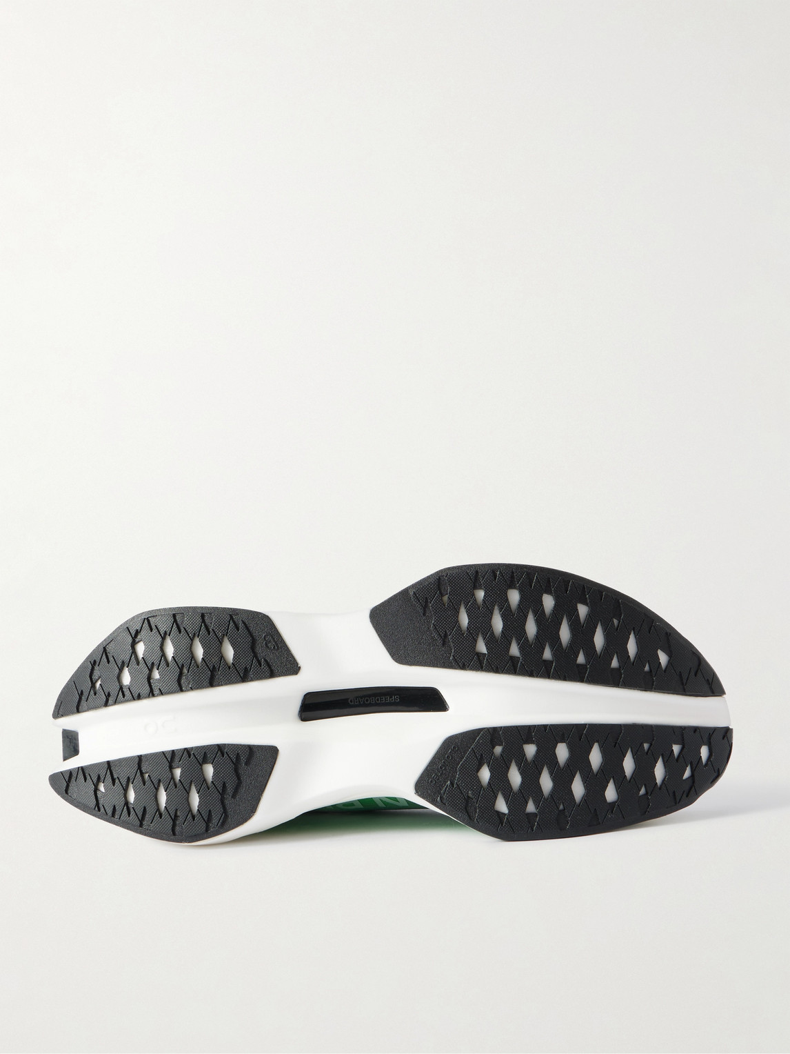 On Cloudboom Max Rubber-trimmed Recycled-mesh Sneakers In Multi
