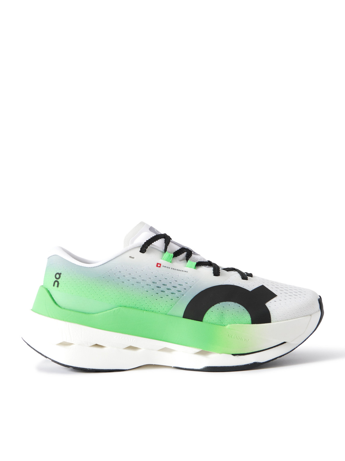 On Cloudboom Max Rubber-trimmed Recycled-mesh Sneakers In Multi