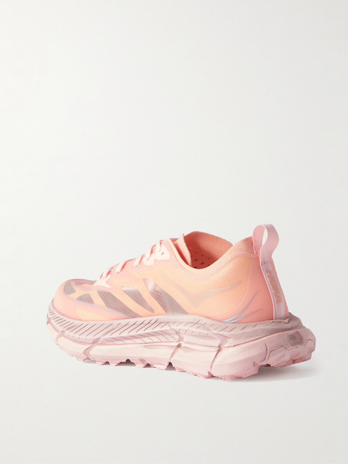 Hoka Gender Inclusive Mafate Speed 4 Lite Trail Sneaker In Pink