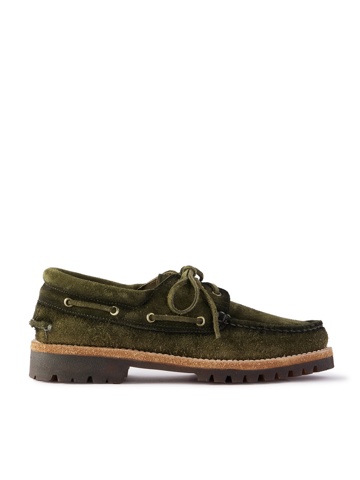 Officine Creative Heritage Flexi 001 Brushed-suede Loafers