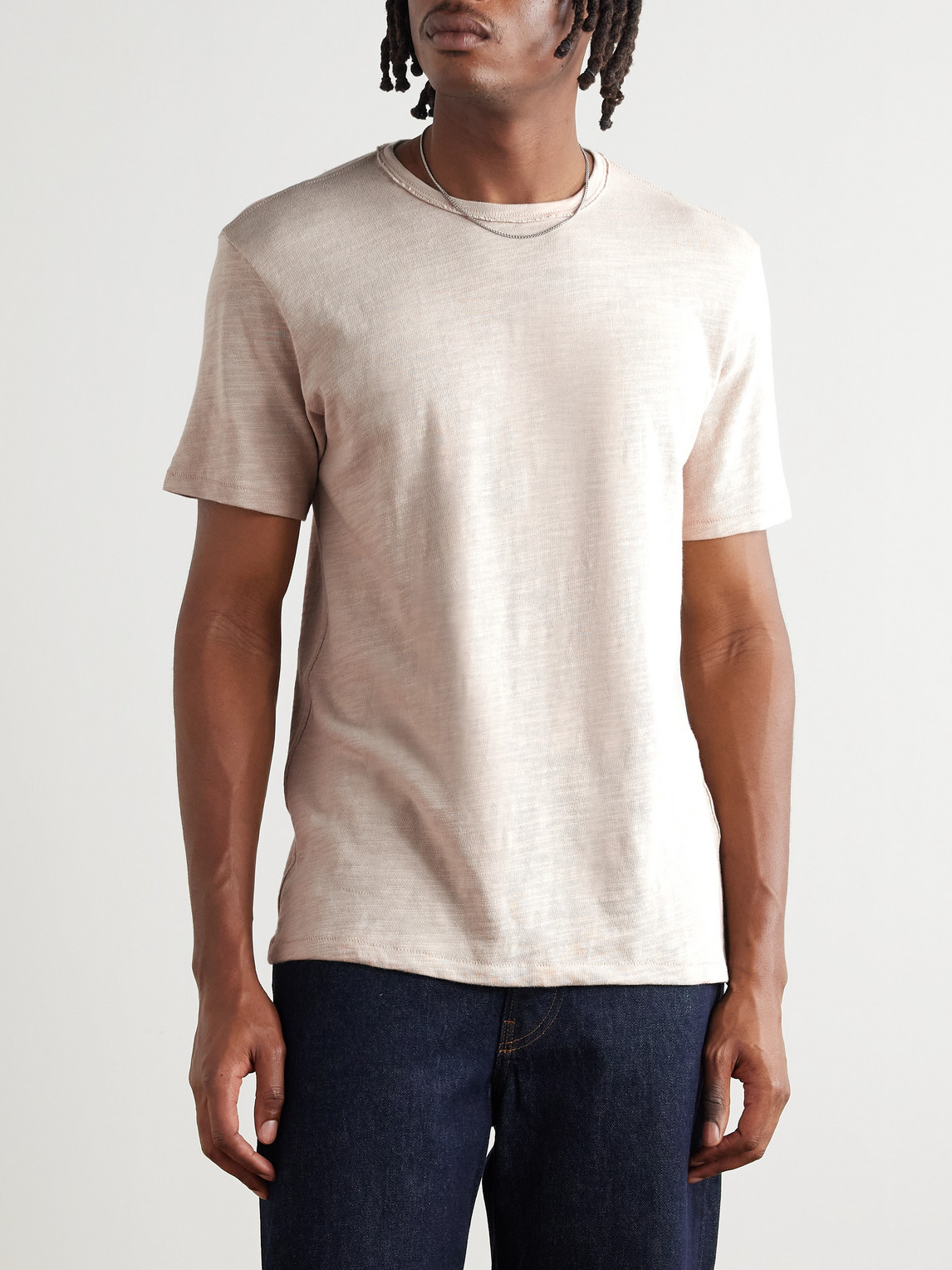 Rag & Bone Flame Cotton-jersey T-shirt In Multi
