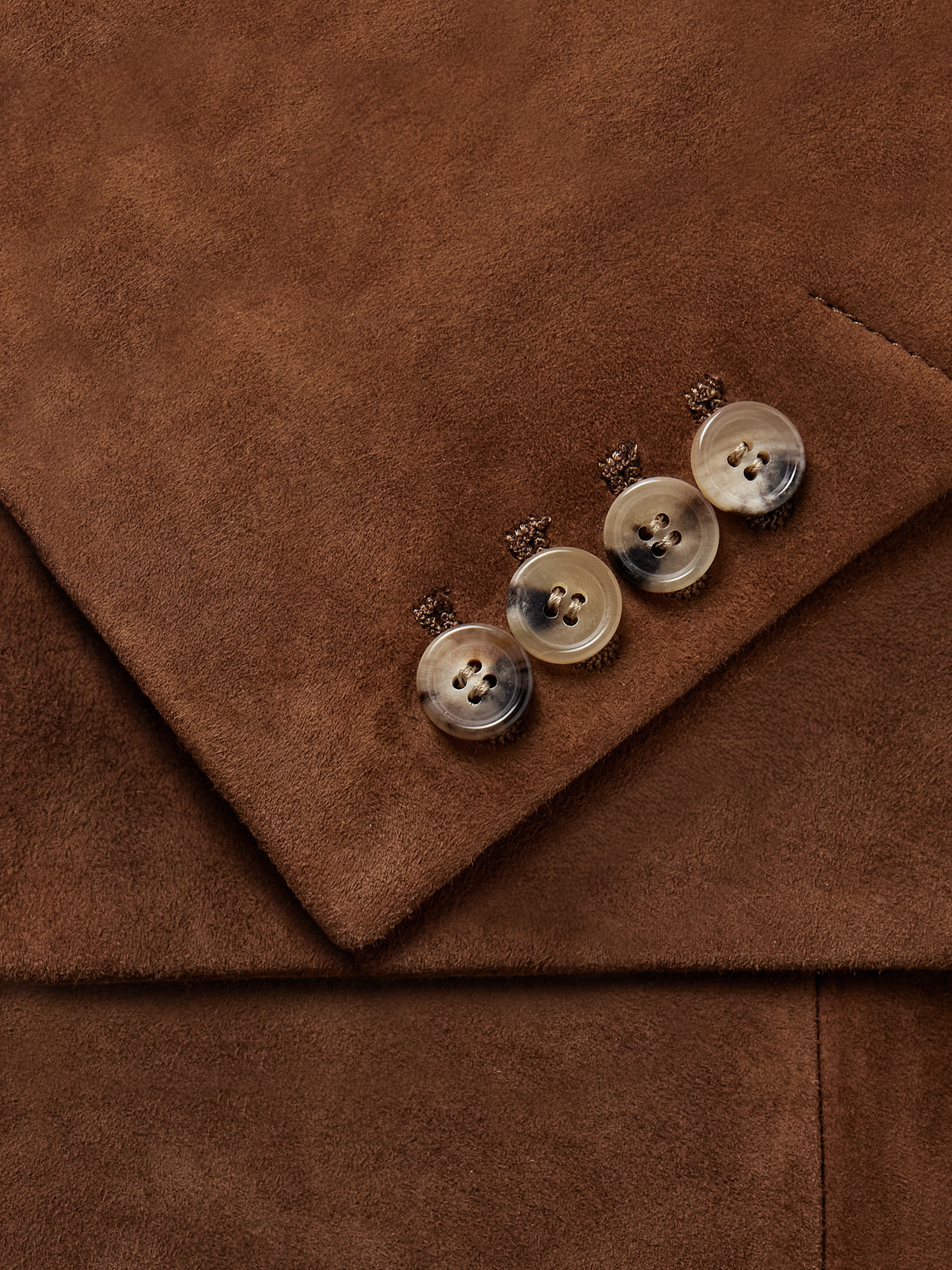  Paul Smith - Suede Suit Jacket - Men - Brown - S 