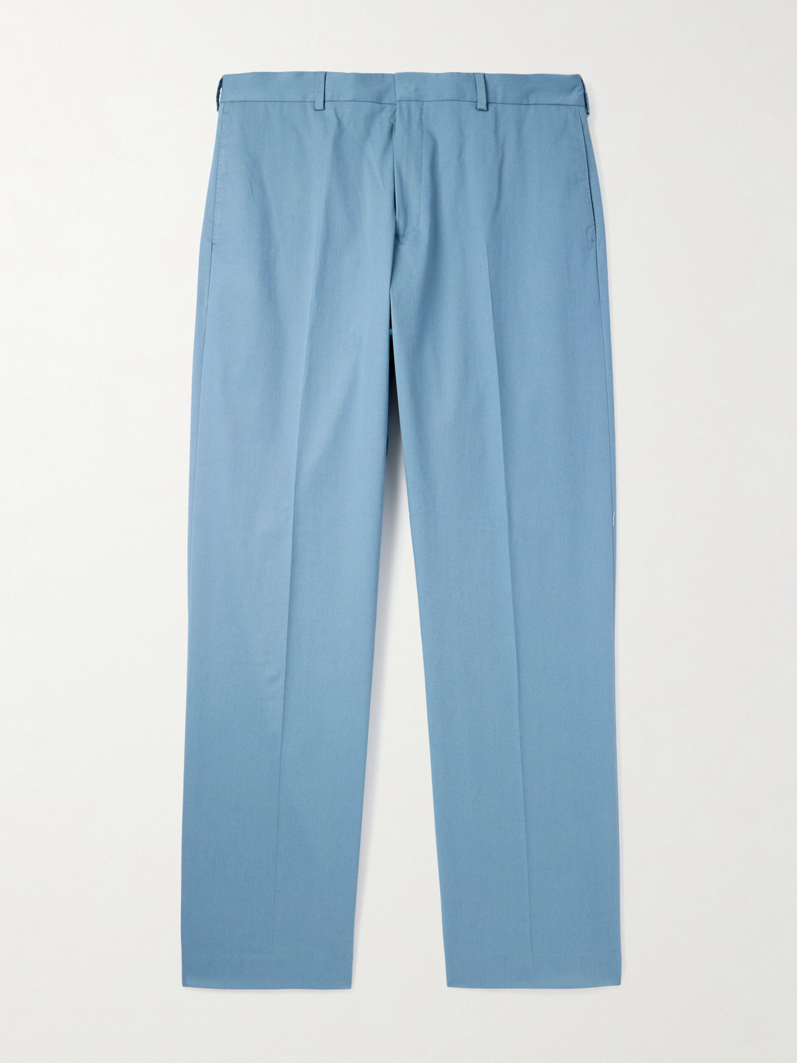 Paul Smith Straight-Leg Cotton-Blend Twill Trousers - Men