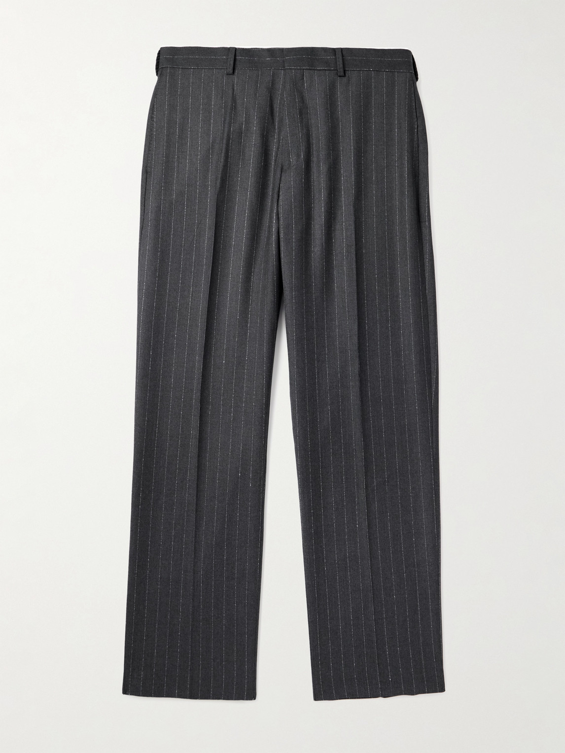 Paul Smith Straight-Leg Pinstriped Wool Trousers - Men