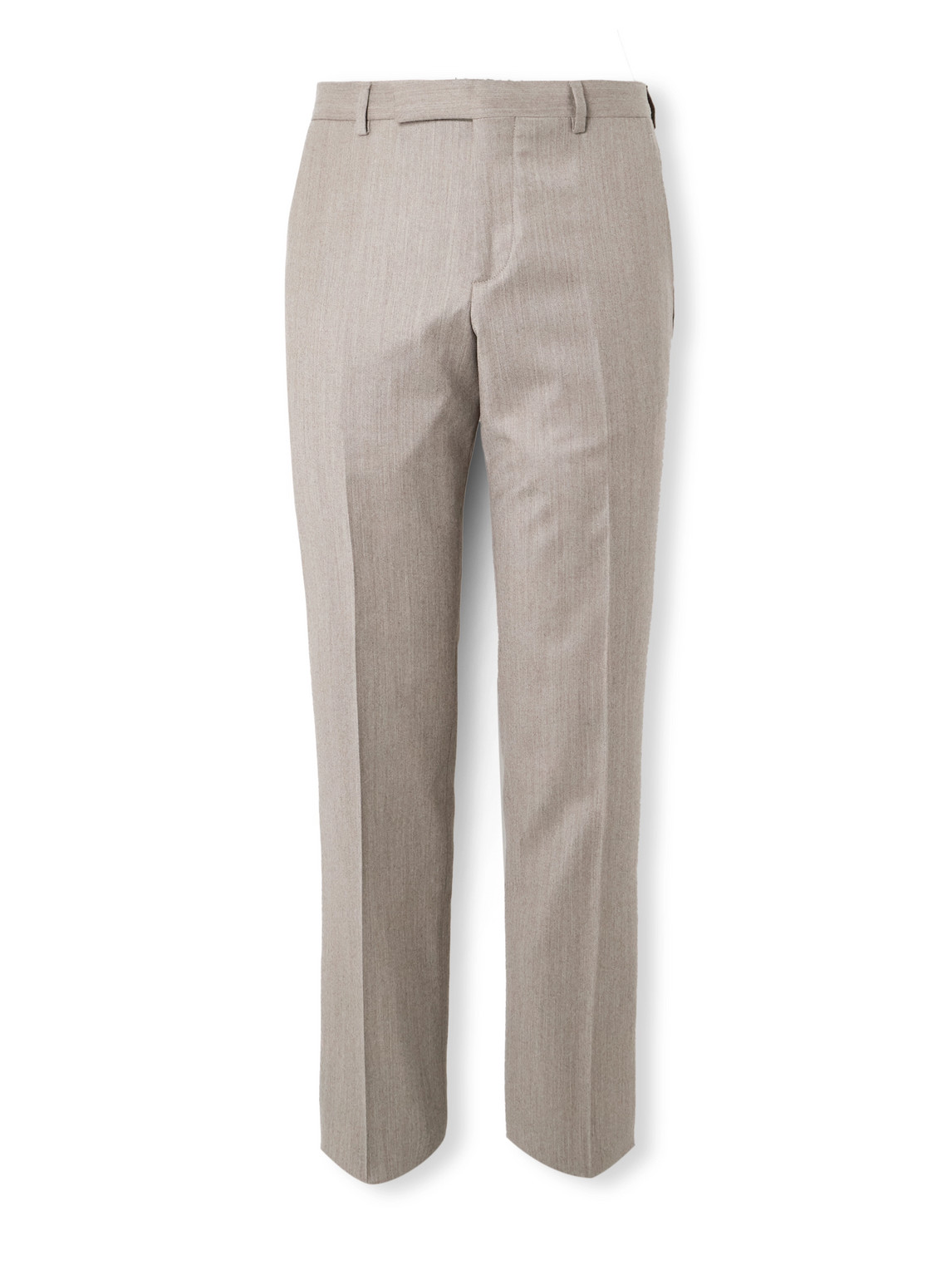 Paul Smith Gents Straight-leg Wool And Cashmere-blend Suit Trousers In Neutral