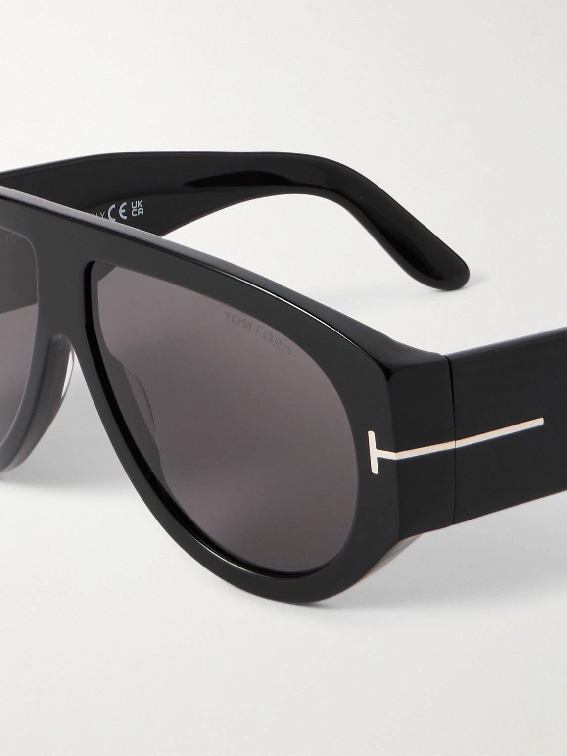 Tom Ford Bronson Aviator-style Acetate Sunglasses