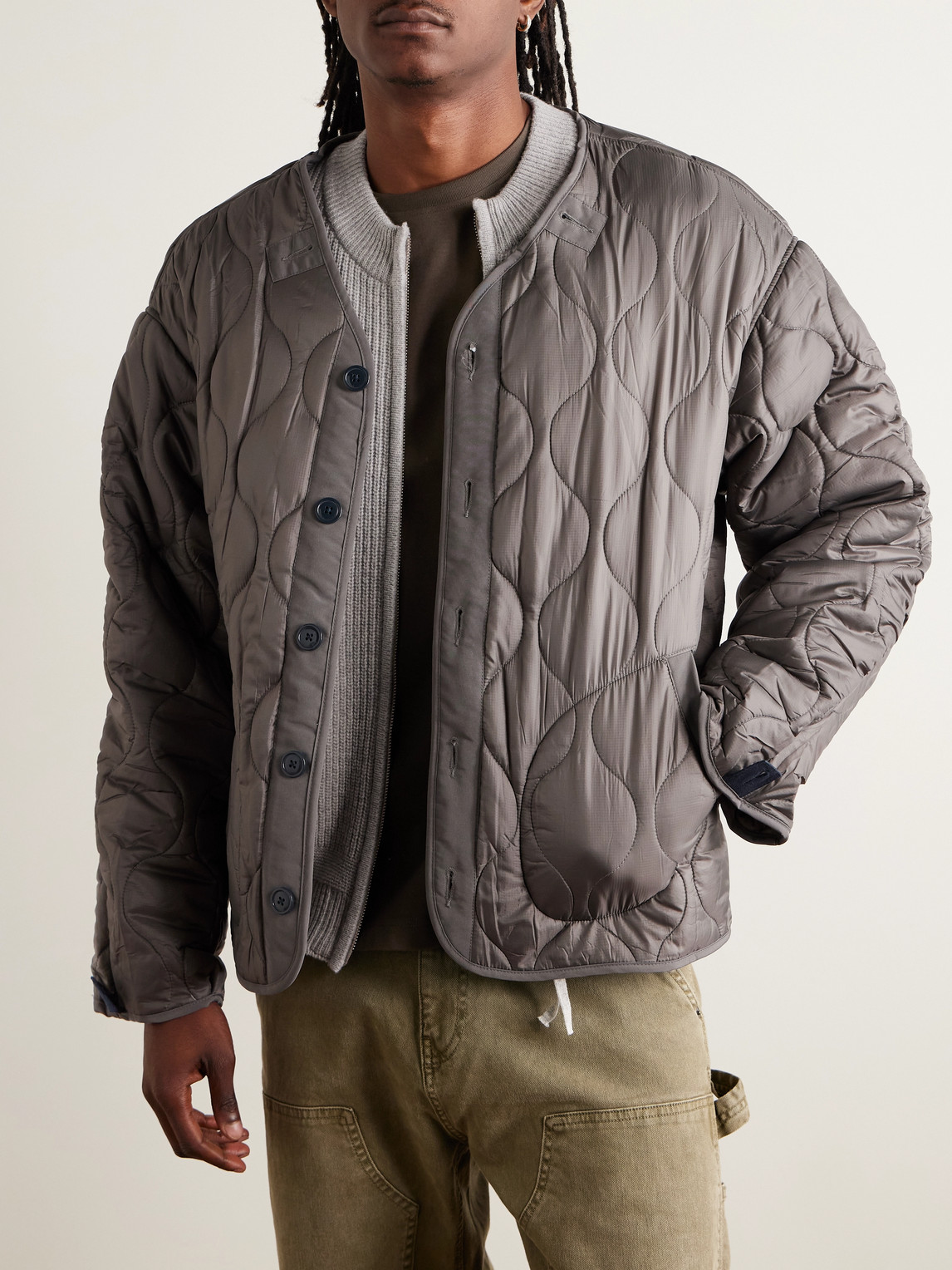 Oscar Cotton And Nylon-Blend Twill Jacket