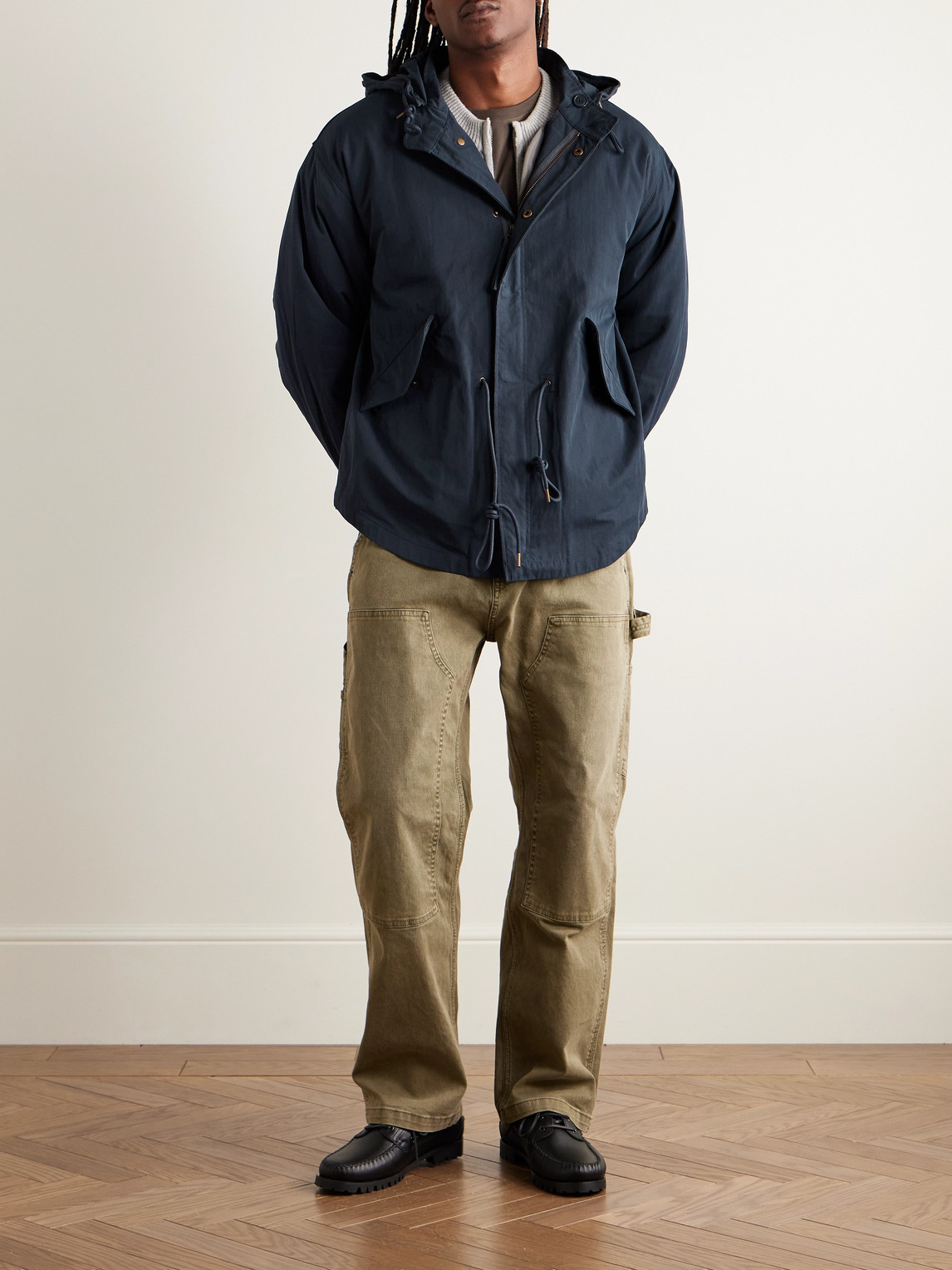 Oscar Cotton And Nylon-Blend Twill Jacket