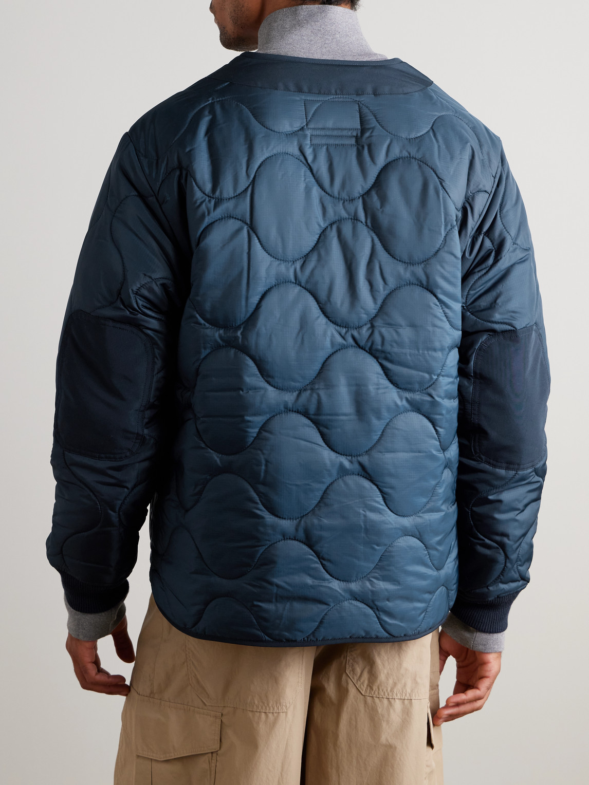  Frizmworks - Field Quilted Shell Jacket - Men - Blue - S 