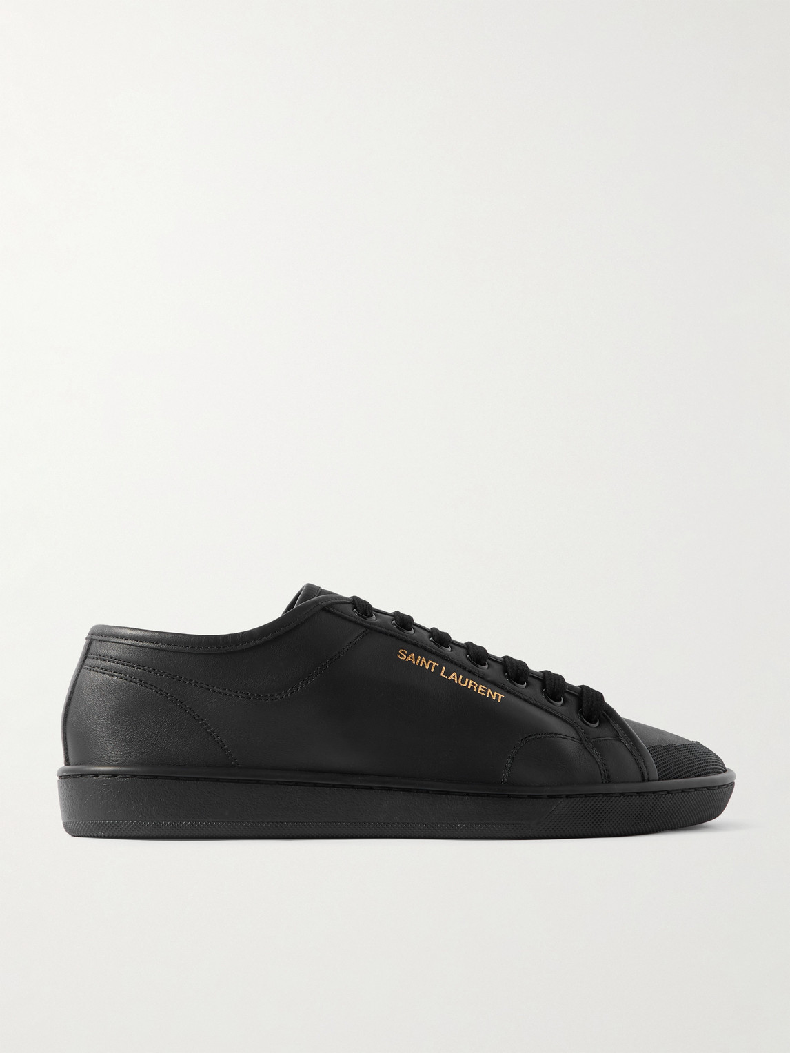 Saint Laurent Gym Low Logo-Print Leather Sneakers - Men