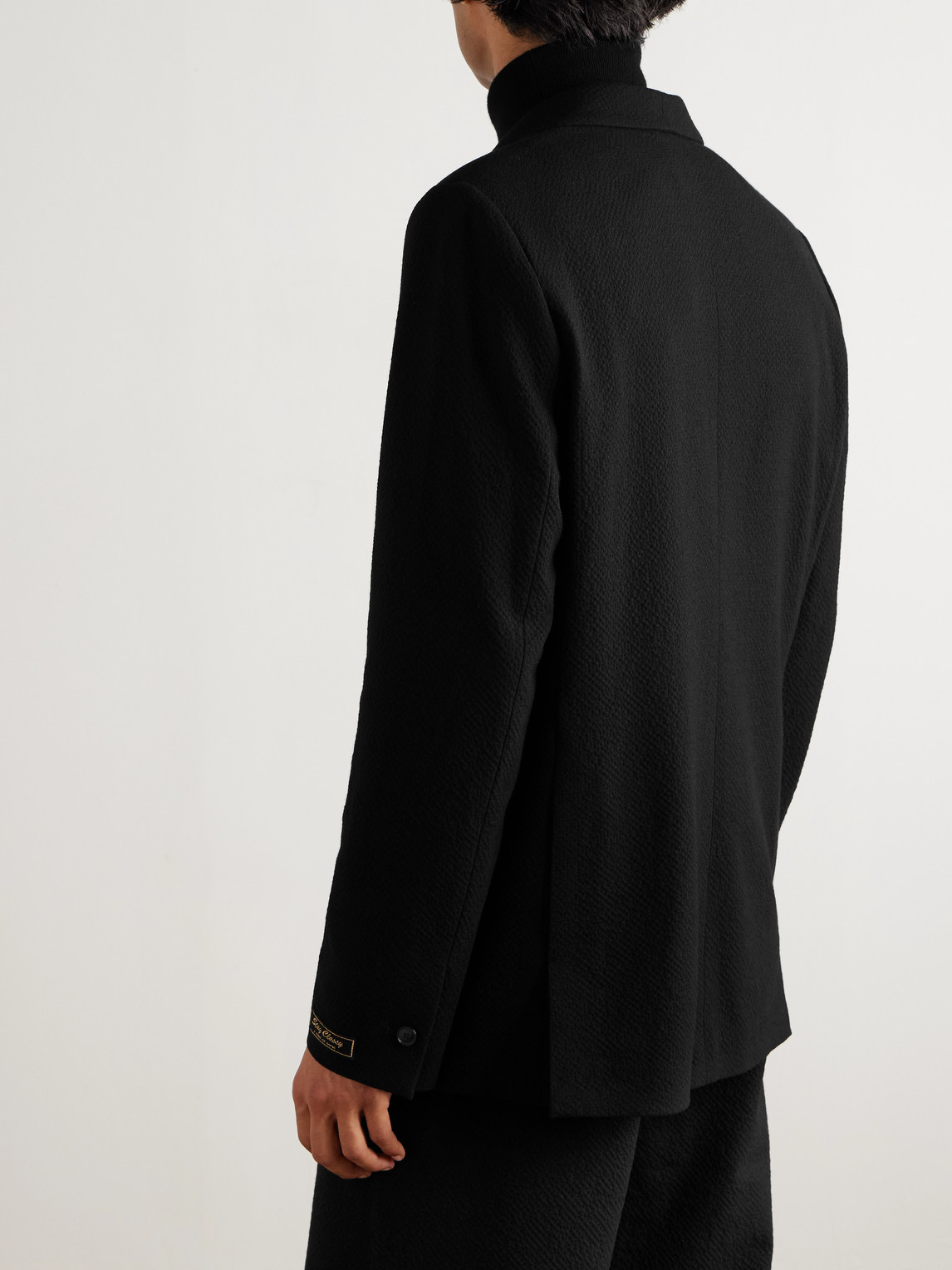 A Kind Of Guise Shinji Textured-woven Suit Jacket In Multi