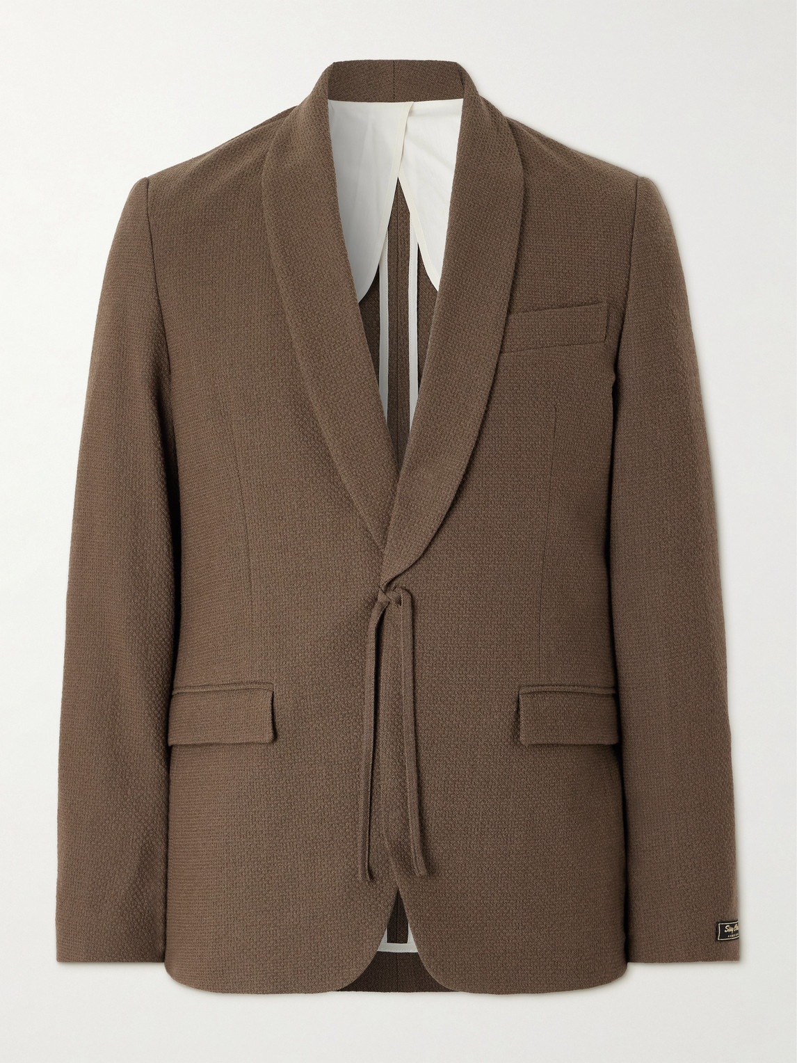 A Kind Of Guise Shinji Textured-Woven Suit Jacket - Men