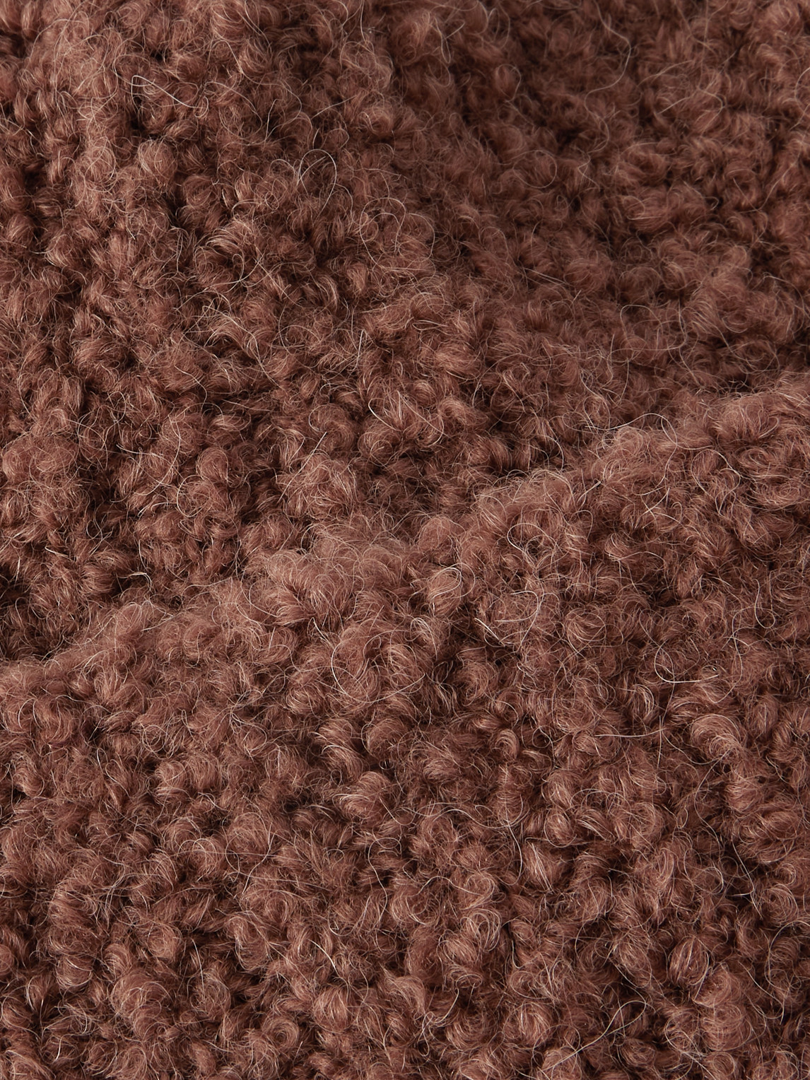 A Kind Of Guise Batu Wool-blend Bouclé Beanie In Brown