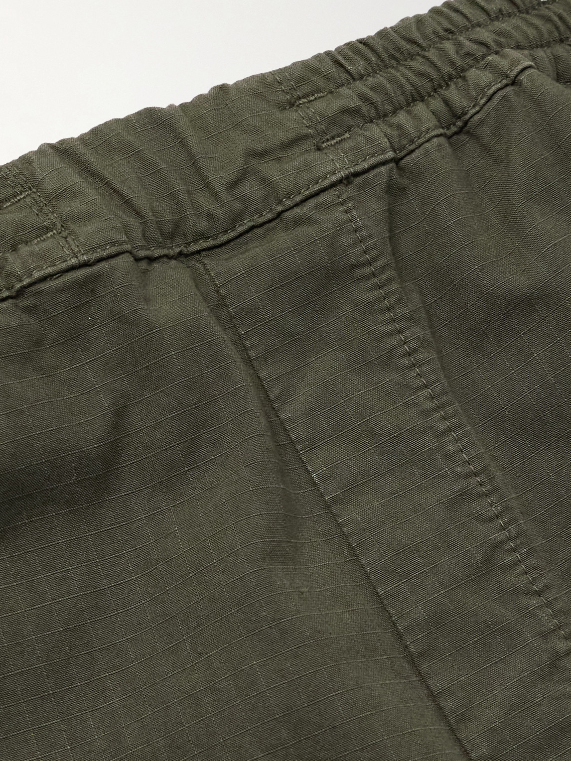 A Kind Of Guise Banasa Straight-leg Cotton-ripstop Trousers In Green