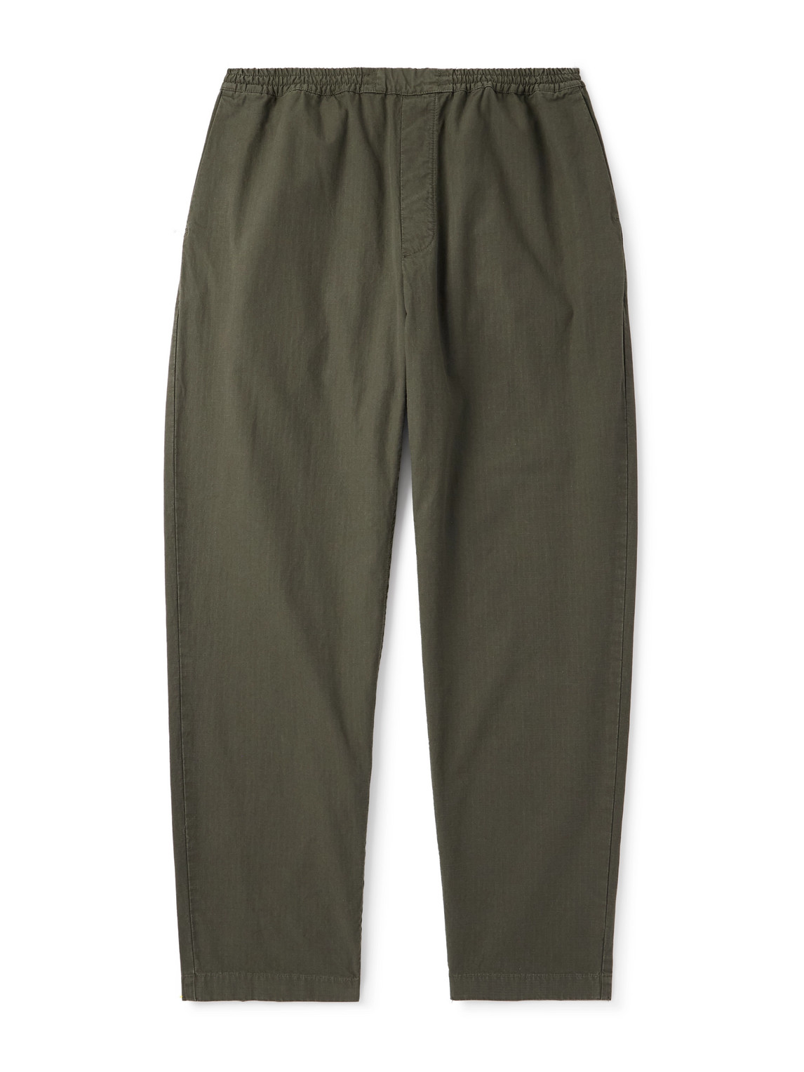 A Kind Of Guise Banasa Straight-leg Cotton-ripstop Trousers In Green