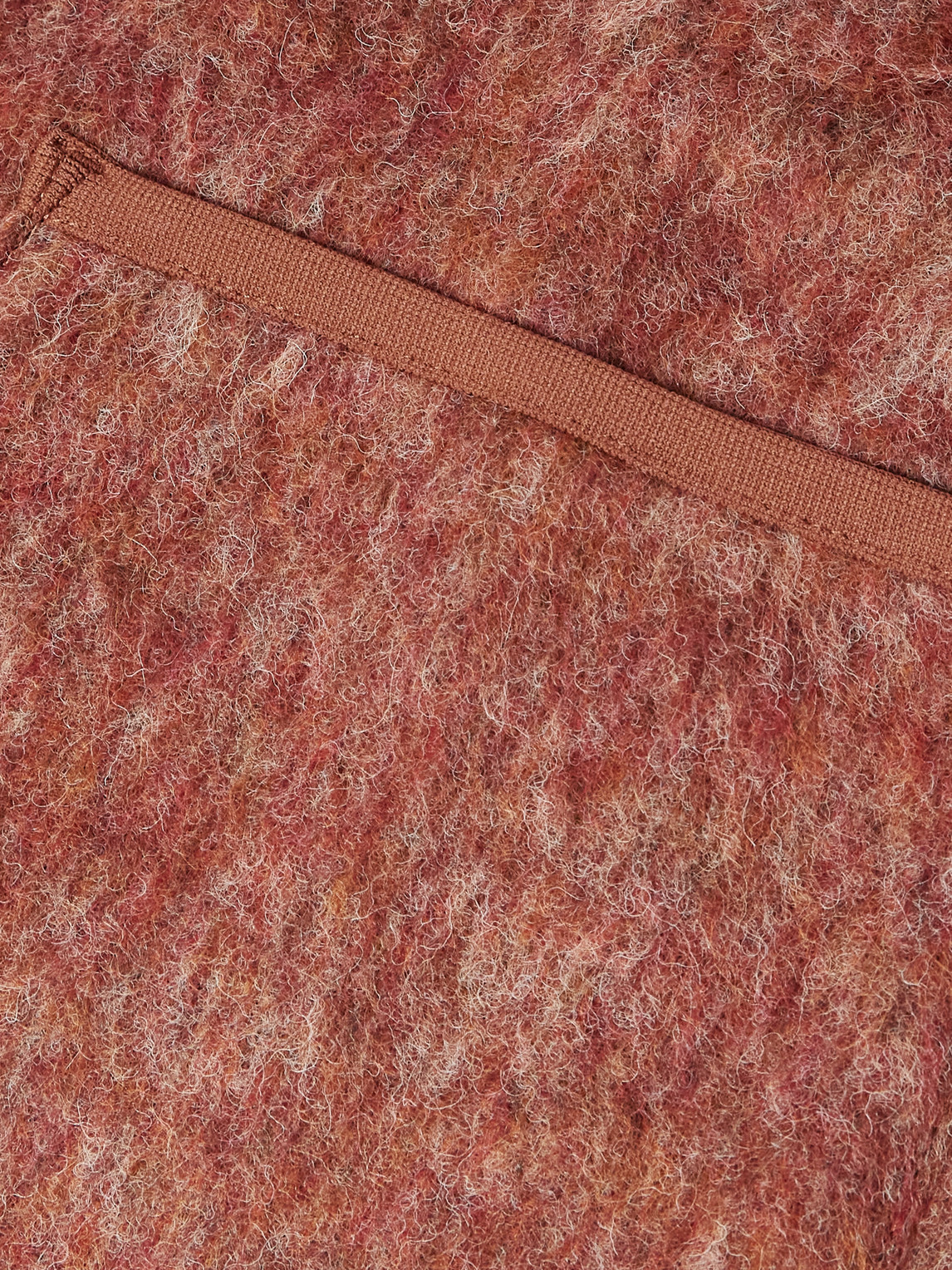 A Kind Of Guise Valur Brushed Virgin Wool-blend Gilet In Orange