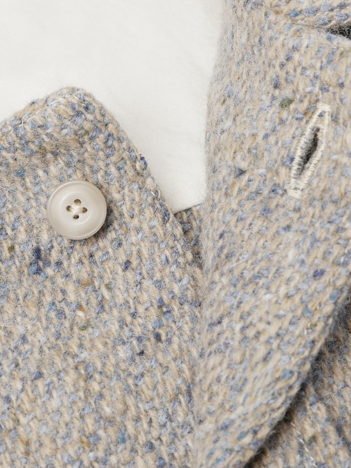 A Kind Of Guise Cullu Wool Overshirt In Gray