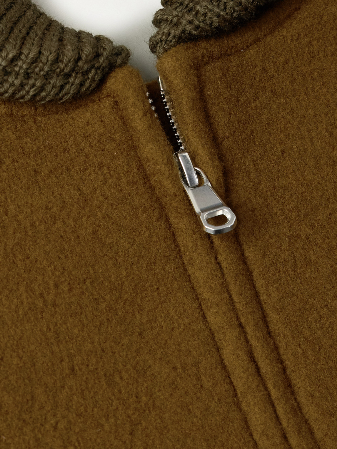 A Kind Of Guise Bajar Virgin Wool And Cashmere-blend Bomber Jacket In Green