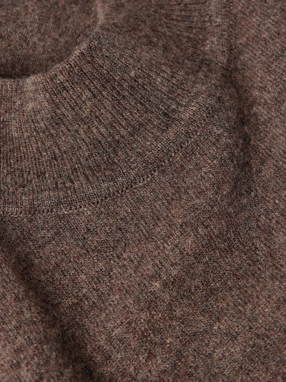A Kind Of Guise Morello Merino Wool Mock-neck Sweater In Brown
