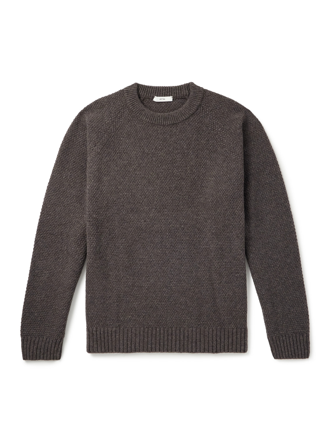 Aton Wool Jumper In Grey