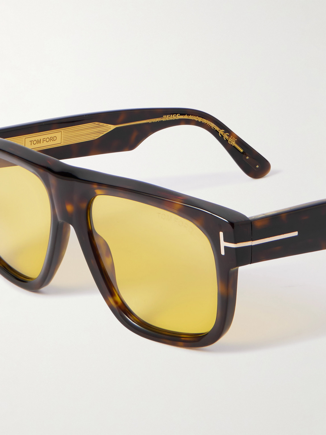 Tom Ford Icon Square-frame Tortoiseshell Acetate Sunglasses