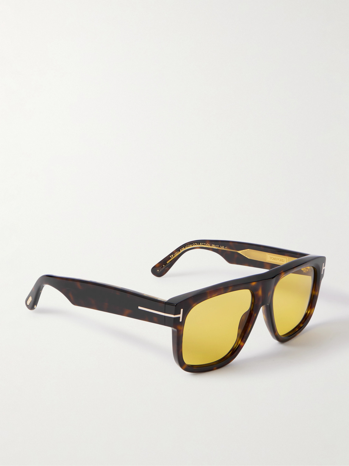 Tom Ford Icon Square-frame Tortoiseshell Acetate Sunglasses