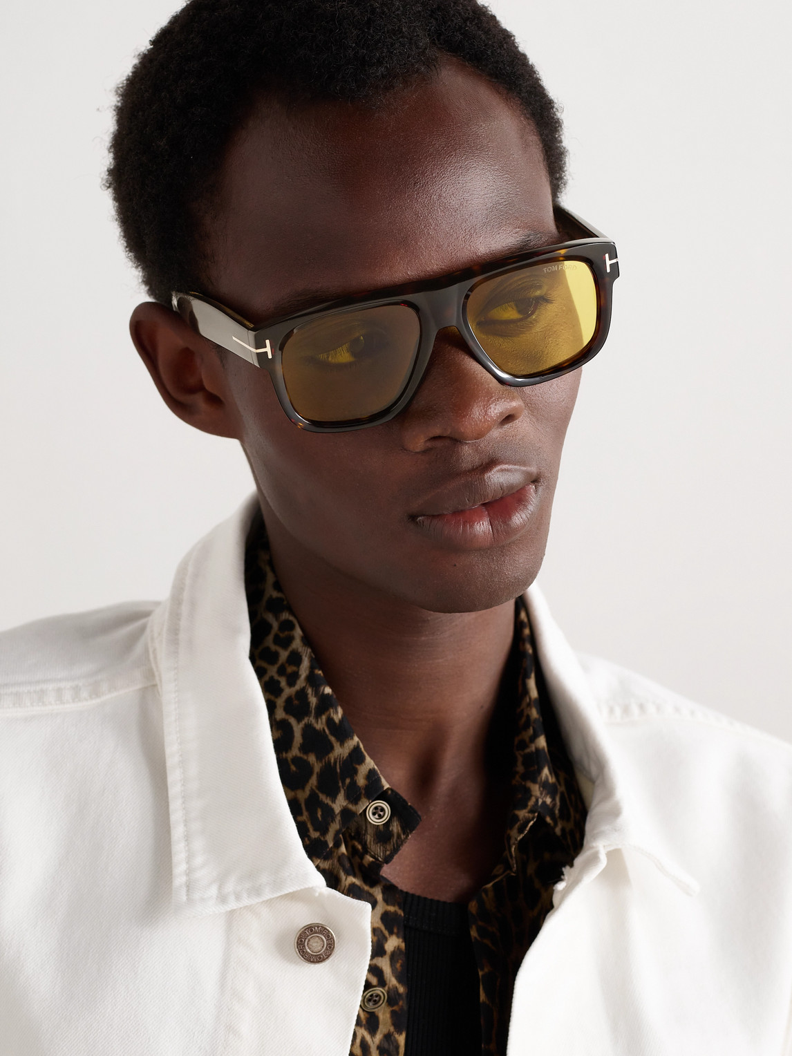 Tom Ford Icon Square-frame Tortoiseshell Acetate Sunglasses