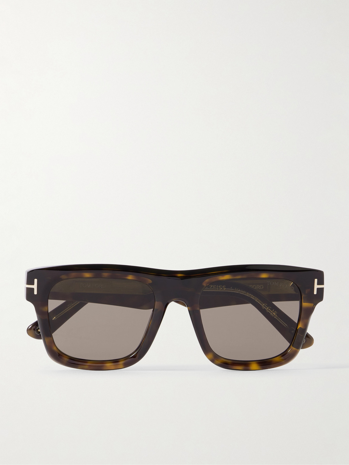 Tom Ford Square-Frame Tortiseshell Acetate Sunglasses - Men