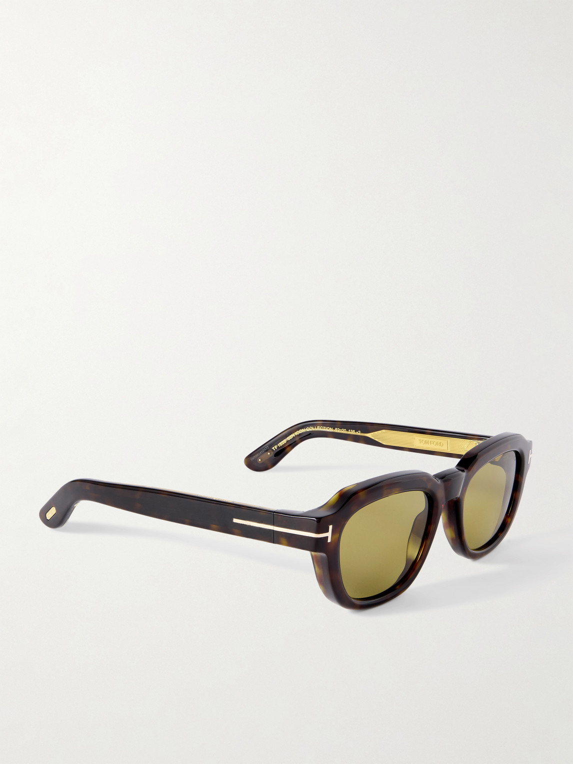 Tom Ford Icon D-frame Tortoiseshell Acetate Sunglasses