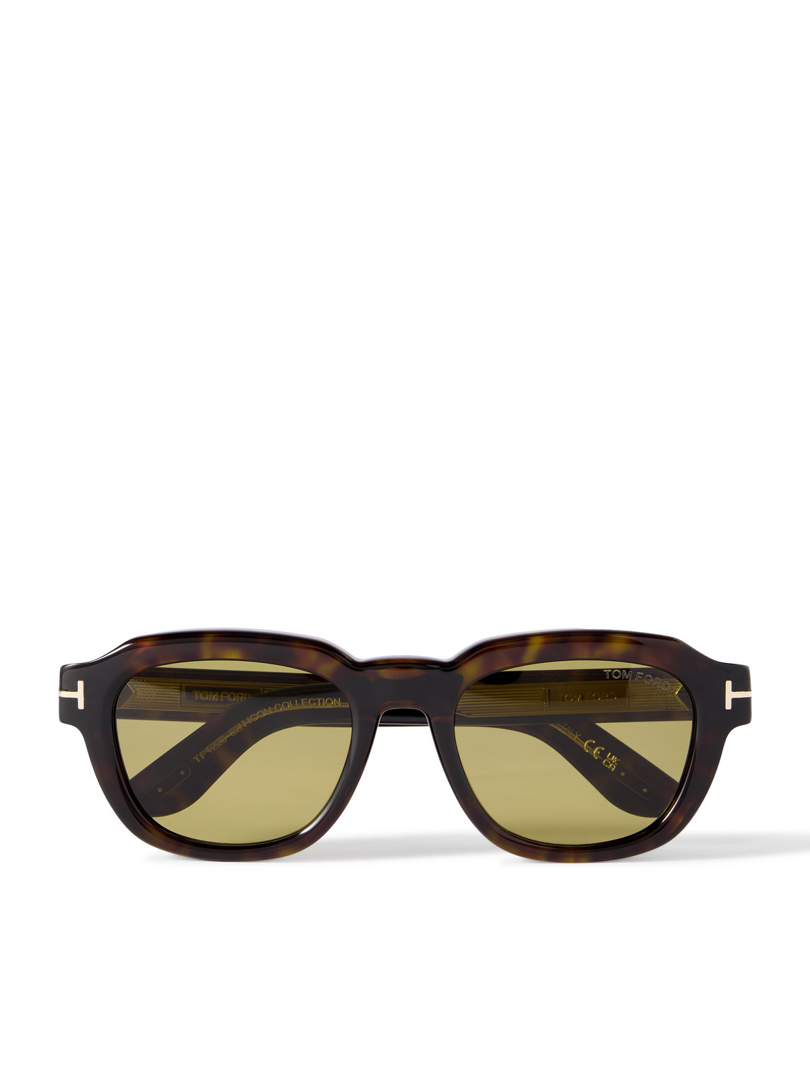 Tom Ford Icon D-frame Tortoiseshell Acetate Sunglasses