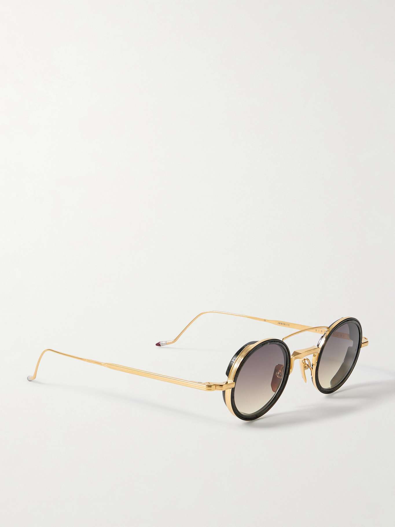 JACQUES MARIE MAGE Ringo 2 Round-Frame Gold-Tone Sunglasses for Men ...