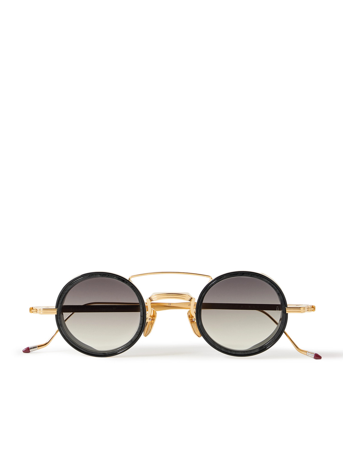 Ringo 2 Round-Frame Gold-Tone Sunglasses