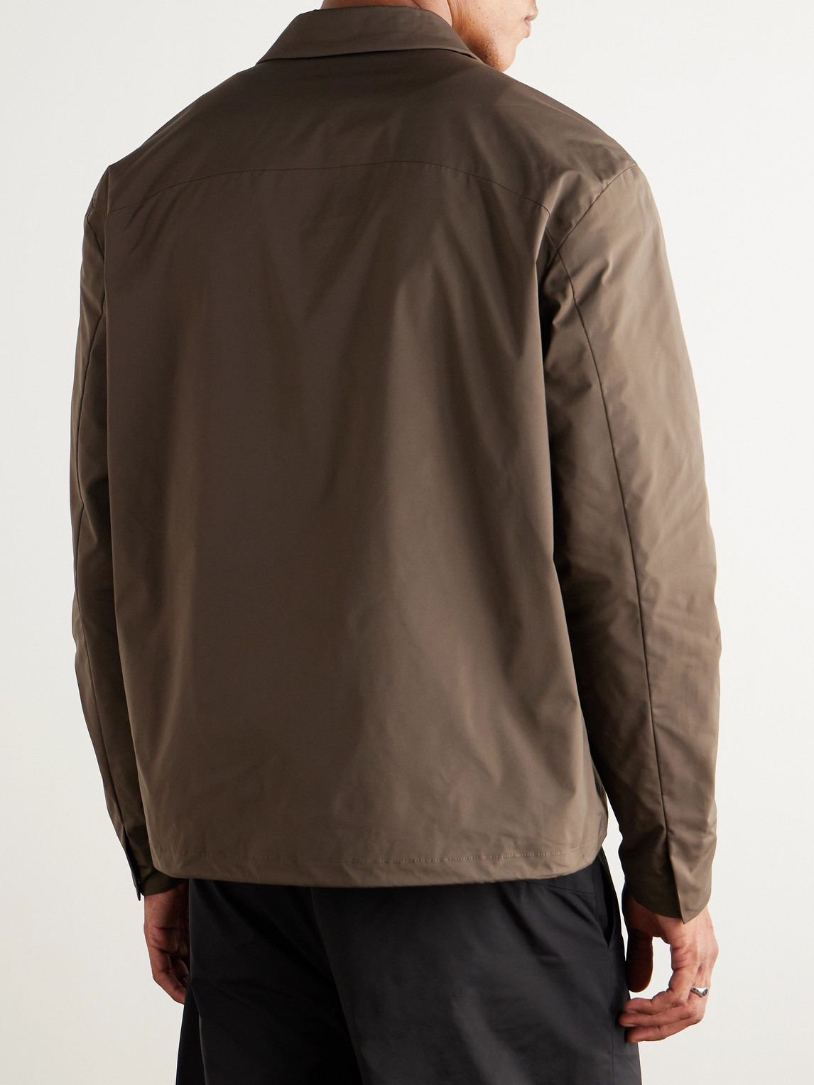  Amomento - Padded Taffeta Jacket - Men - Brown - L 