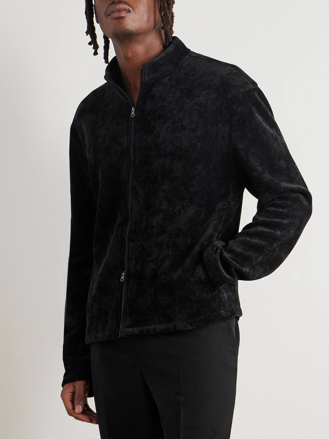  Amomento - Velvet Jacket - Men - Black - M 