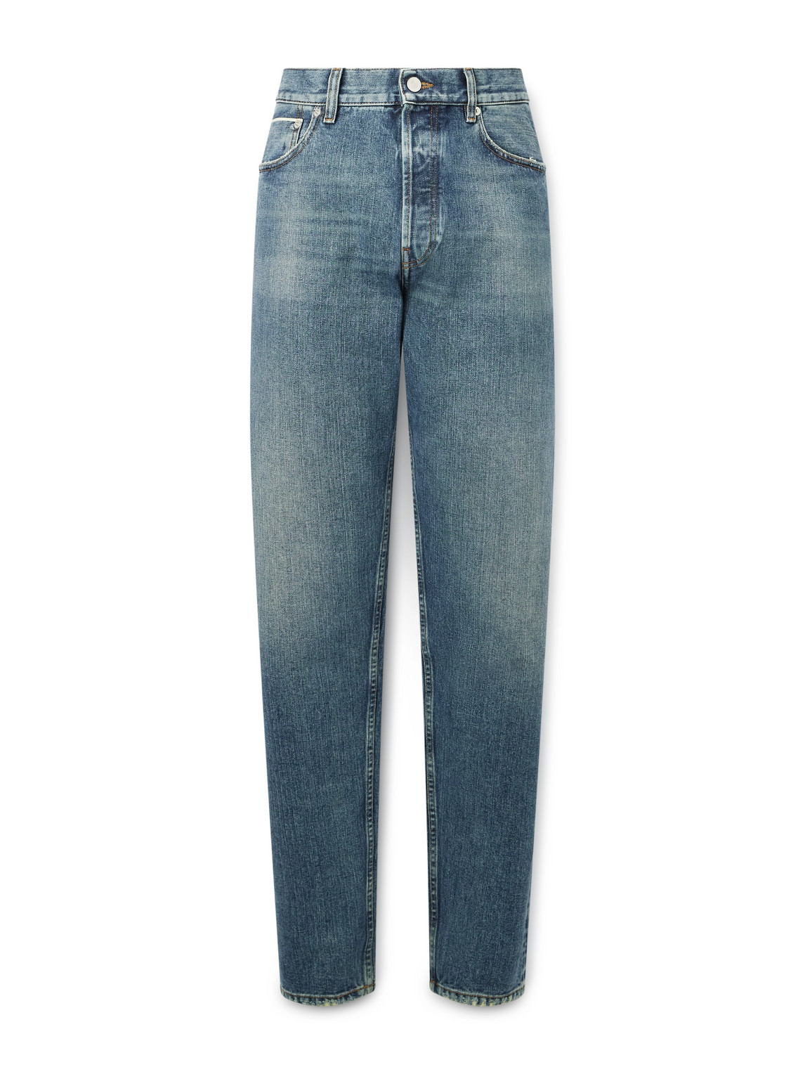 Thom Sweeney – Straight-Leg Distressed Jeans