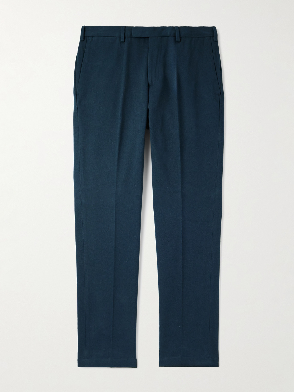 Thom Sweeney Straight-Leg Cotton-Twill Trousers IT 46