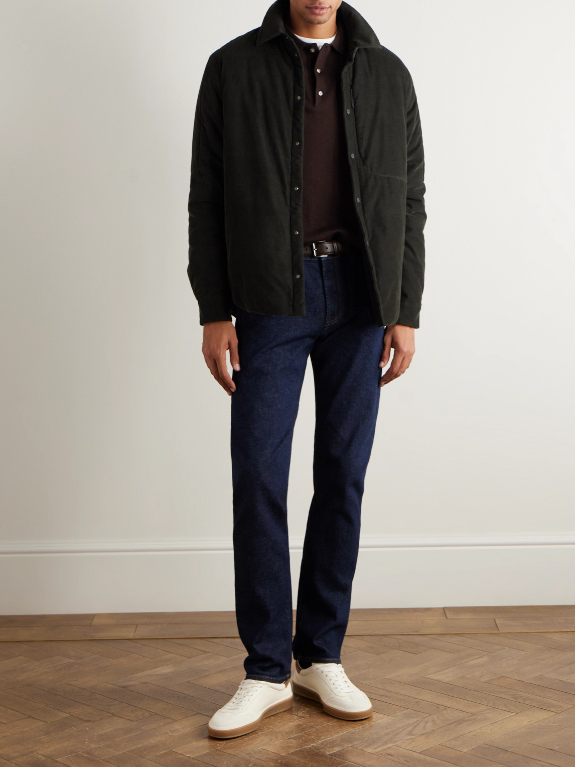 Gate 2.0 Padded Cotton-Corduroy Overshirt