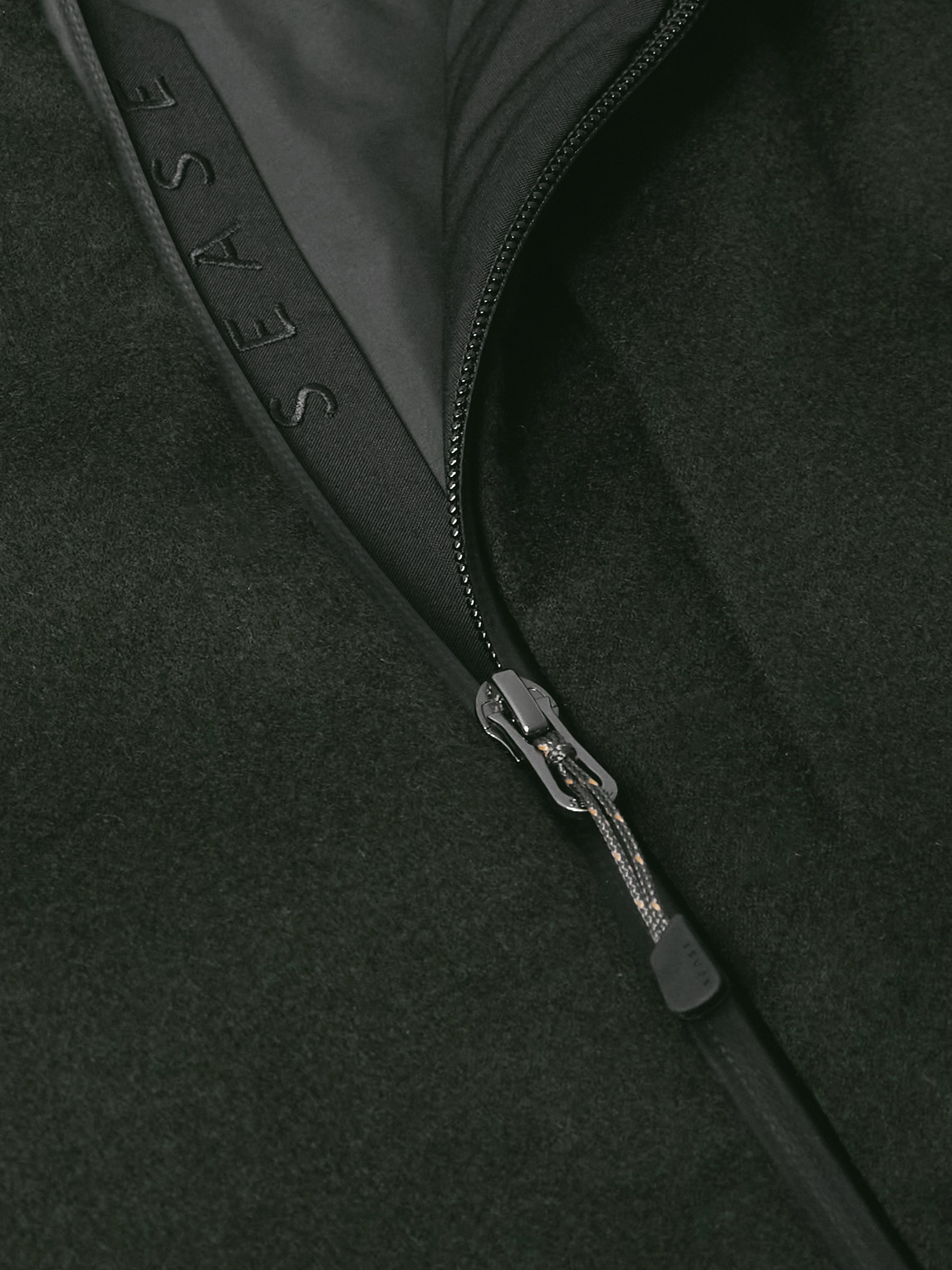 Balma 2.0 Padded Coated-Cashmere Hooded Jacket