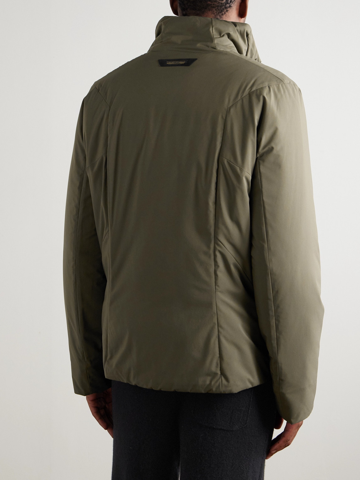 Sease Padded Recycled-shell Jacket In Green