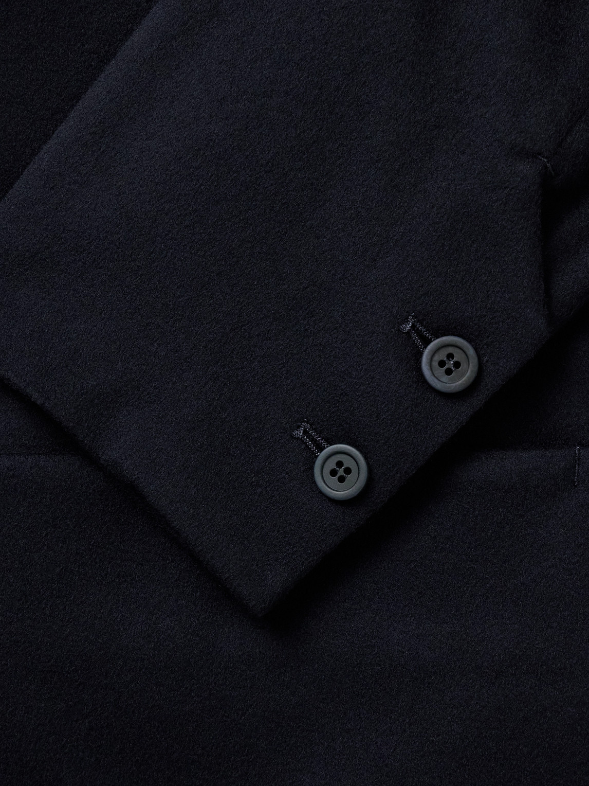 Sease Ellen 2.0 Unstructured Wish® Virgin Wool And Cashmere-blend Felt Blazer In Blue