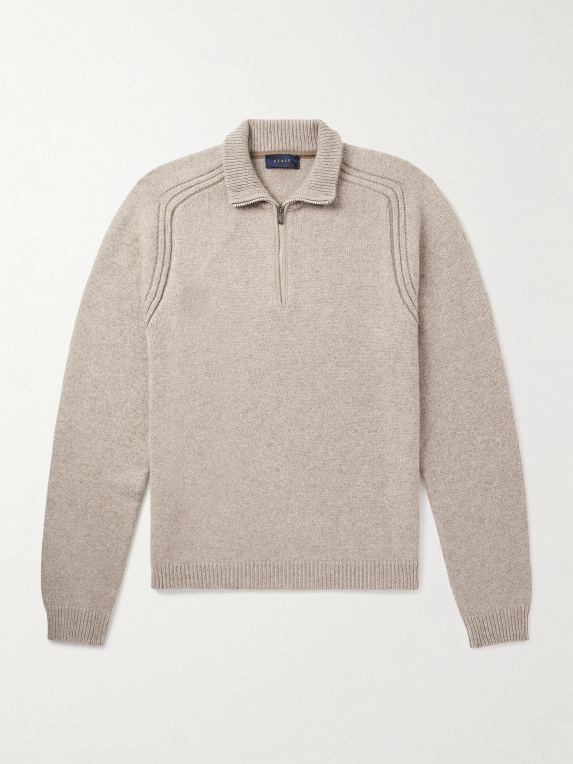 Sease Cashmere Half-Zip weater - Men